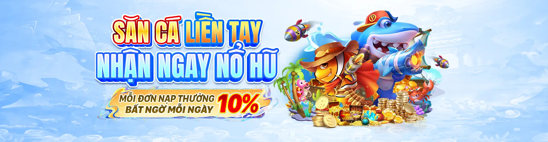 Đại dương rực rỡ với trò chơi Bắn Cá bj888 casino